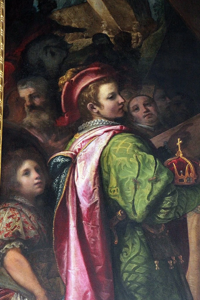 Eraclio porta la croce in Gerusalemme - dettaglio 1